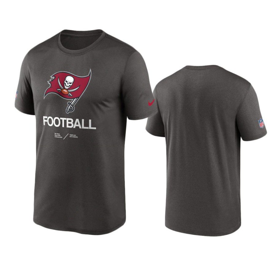 buccaneers pewter infographic performance t shirt