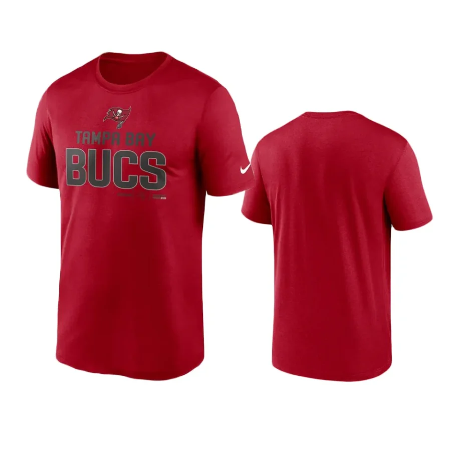 buccaneers red legend community t shirt