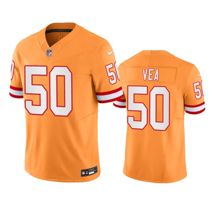 buccaneers vita vea orange vapor f.u.s.e. limited jersey