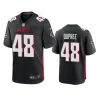 bud dupree falcons black game jersey