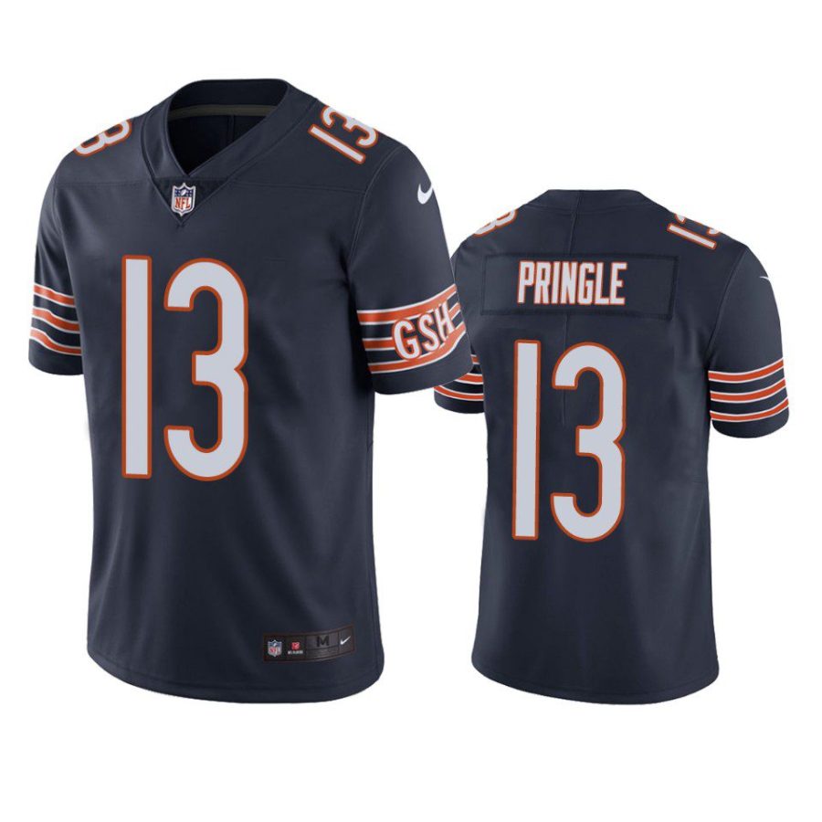 byron pringle bears navy vapor jersey