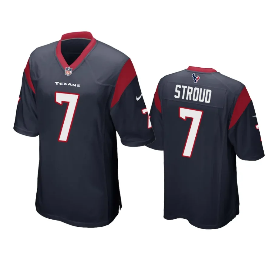 c. j. stroud texans navy game jersey