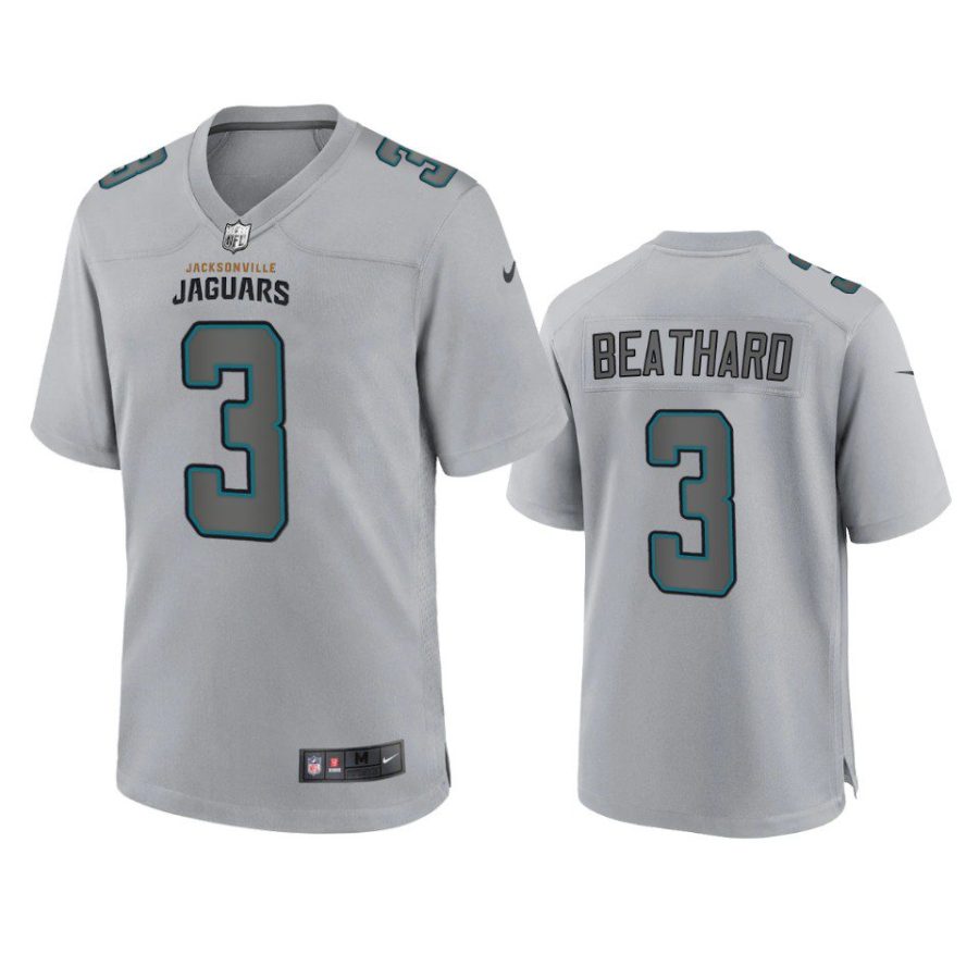 c.j. beathard jaguars atmosphere fashion game gray jersey