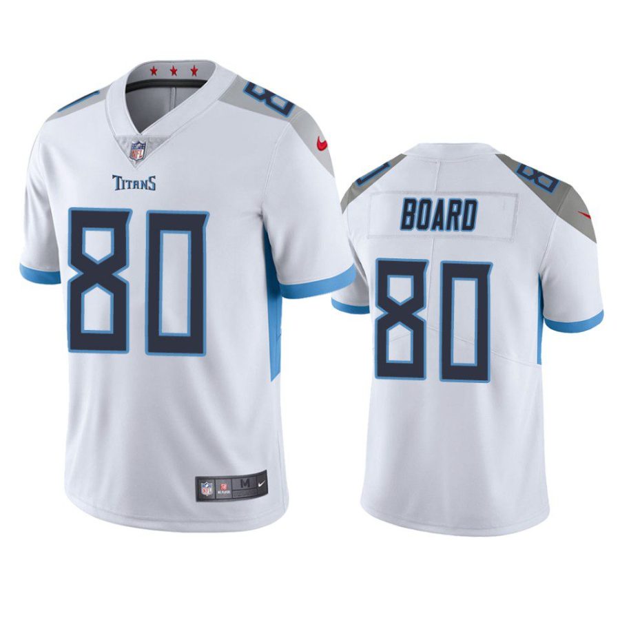 c.j. board titans white vapor limited jersey