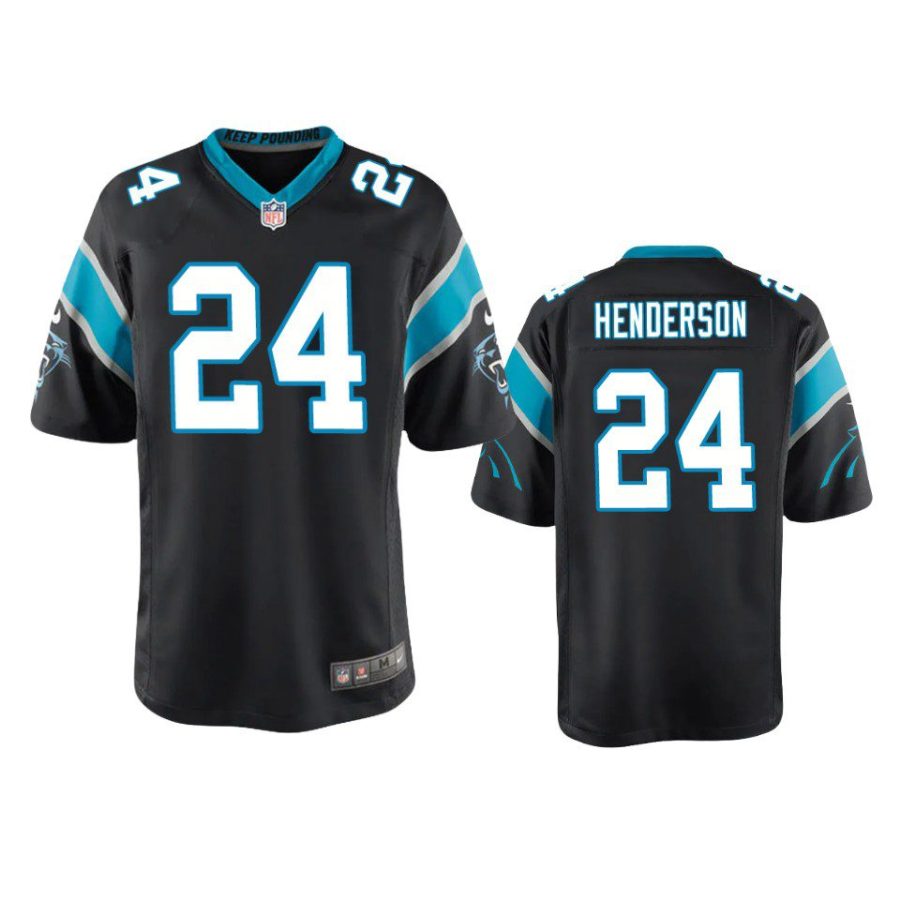 c.j. henderson game youth black jersey