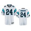 c.j. henderson game youth white jersey