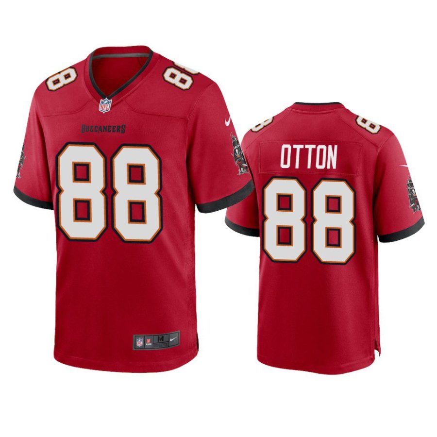 cade otton buccaneers red game jersey