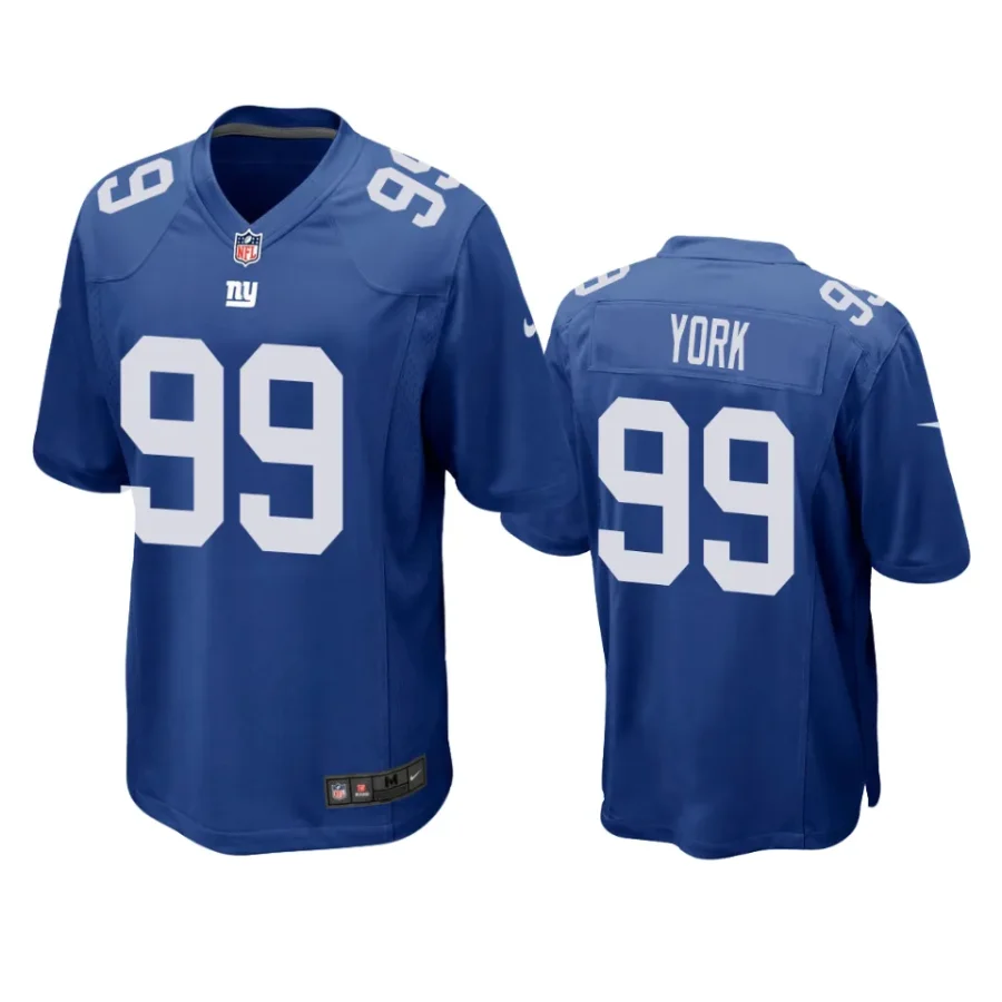 cade york giants royal game jersey