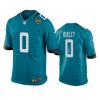 calvin ridley jaguars teal game jersey 0