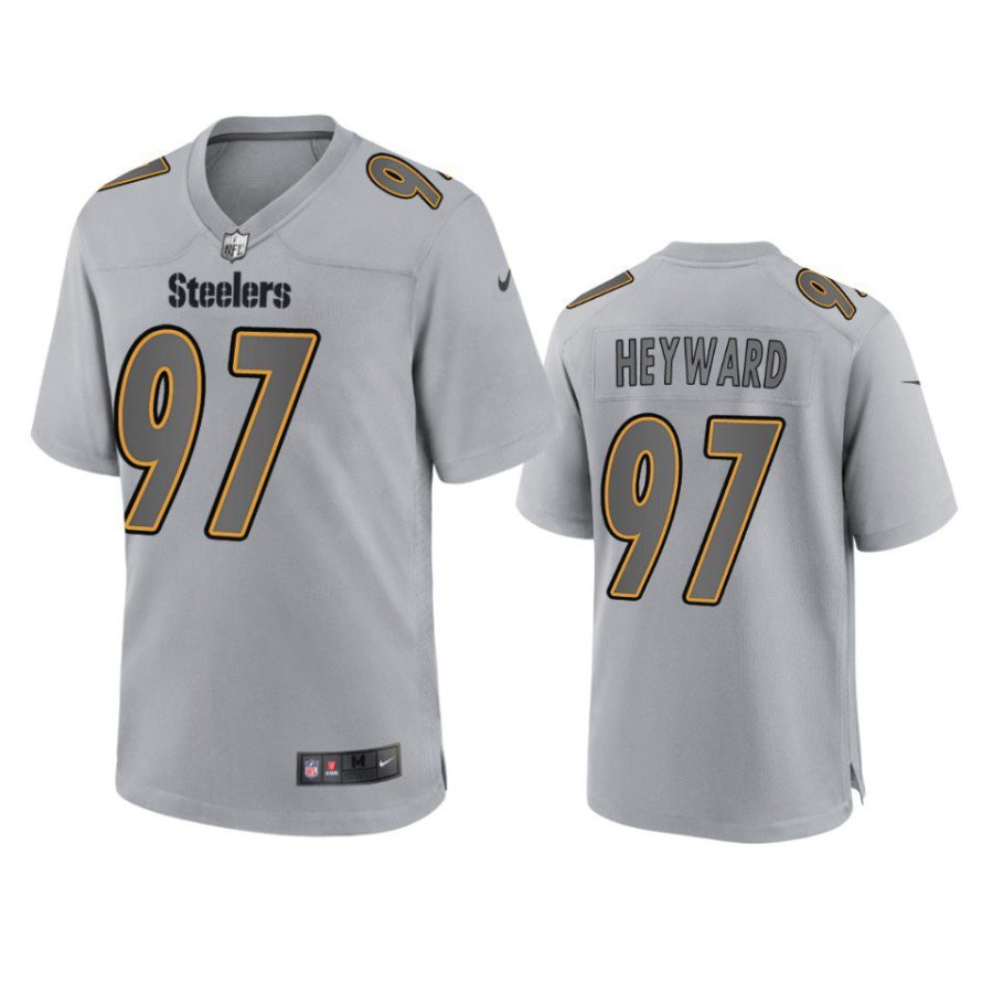 cameron heyward steelers gray atmosphere fashion game jersey