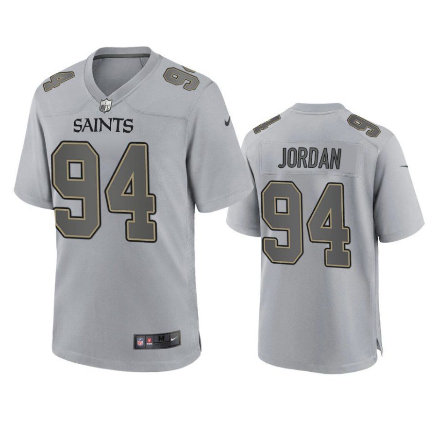 cameron jordan saints gray atmosphere fashion game jersey