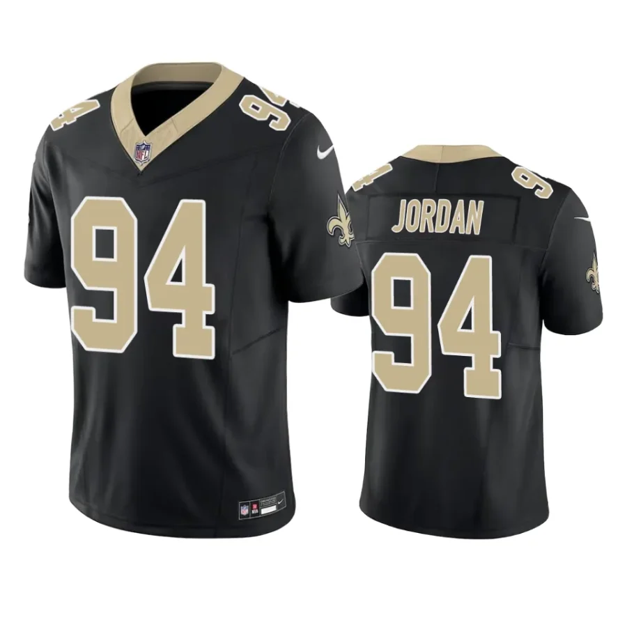 cameron jordan saints vapor f.u.s.e. limited black jersey