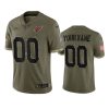 cardinals custom olive limited 2022 salute to service jersey