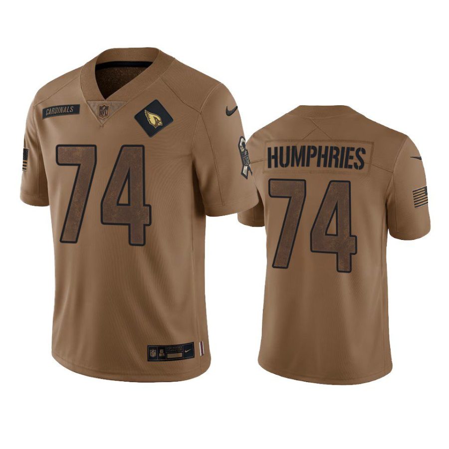 cardinals d.j. humphries brown limited 2023 salute to service jersey