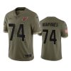 cardinals d.j. humphries olive limited 2022 salute to service jersey