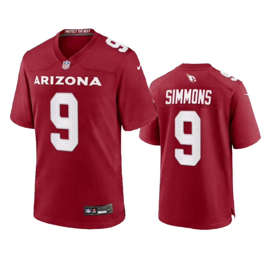 cardinals isaiah simmons game cardinal jersey