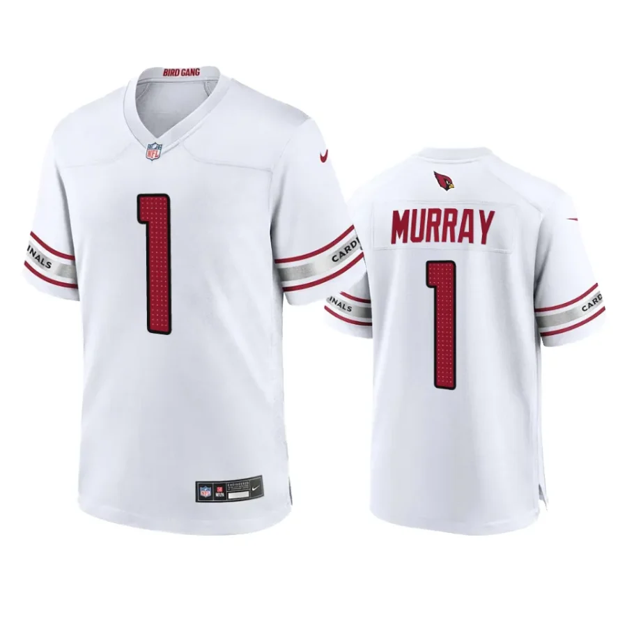 cardinals kyler murray game white jersey