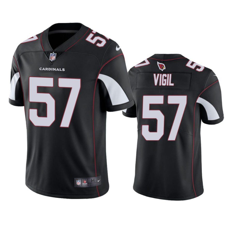 cardinals nick vigil black vapor jersey