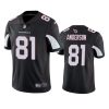 cardinals robby anderson black vapor limited jersey