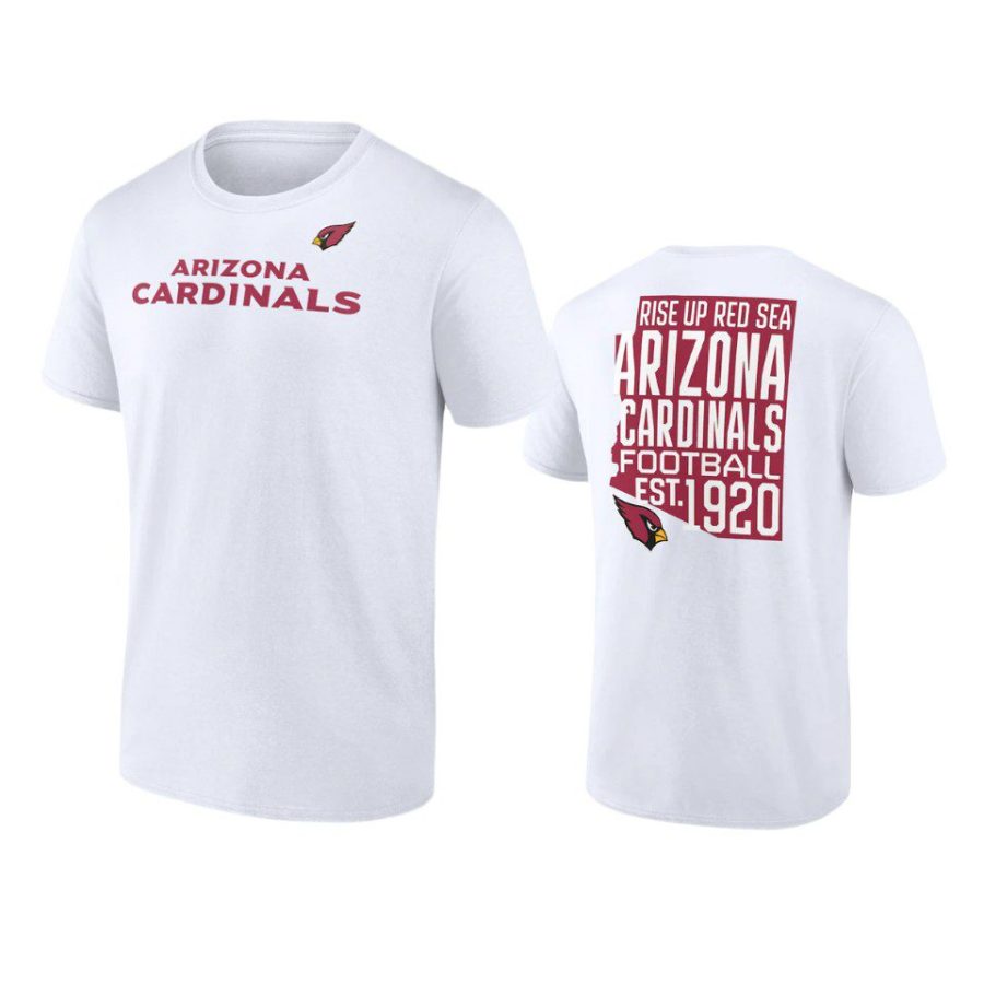 cardinals white hot shot state t shirt