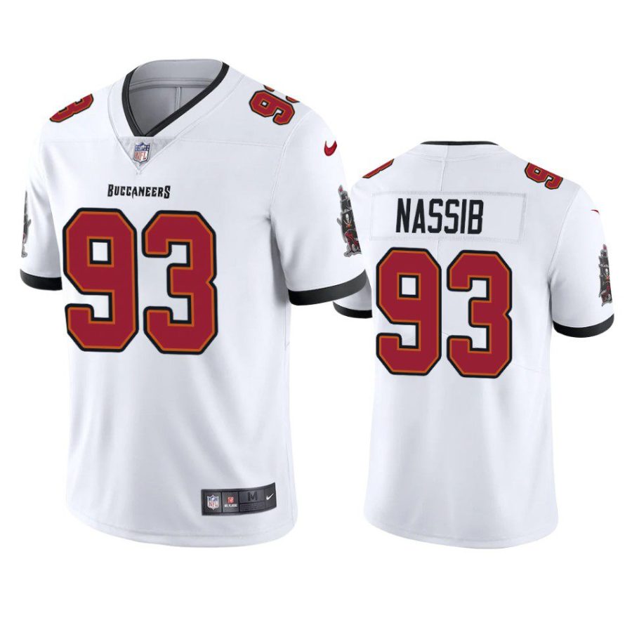 carl nassib buccaneers jersey white vapor limited