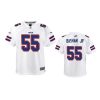 carlos basham jr. game youth white jersey