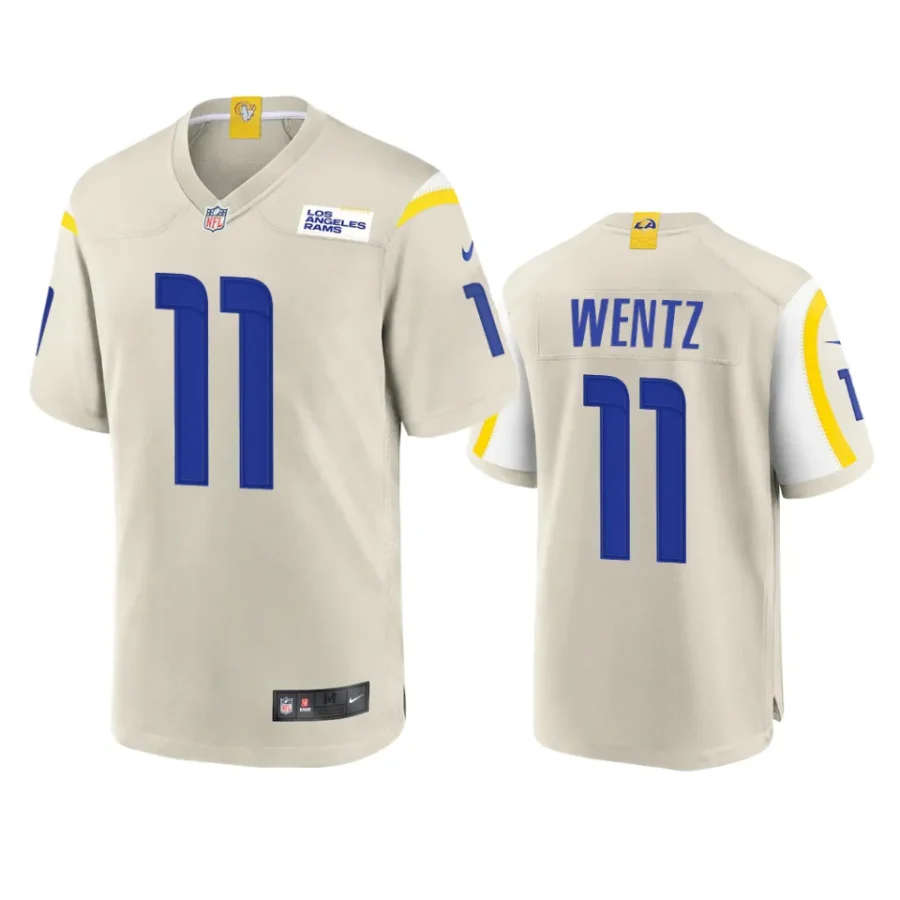 carson wentz rams bone game jersey