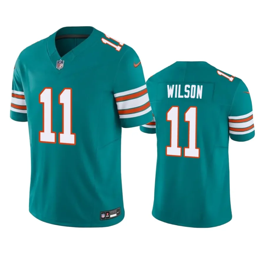 cedrick wilson dolphins aqua vapor f.u.s.e. limited jersey