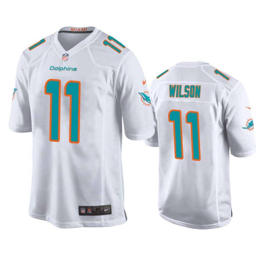 cedrick wilson dolphins game white jersey 0a