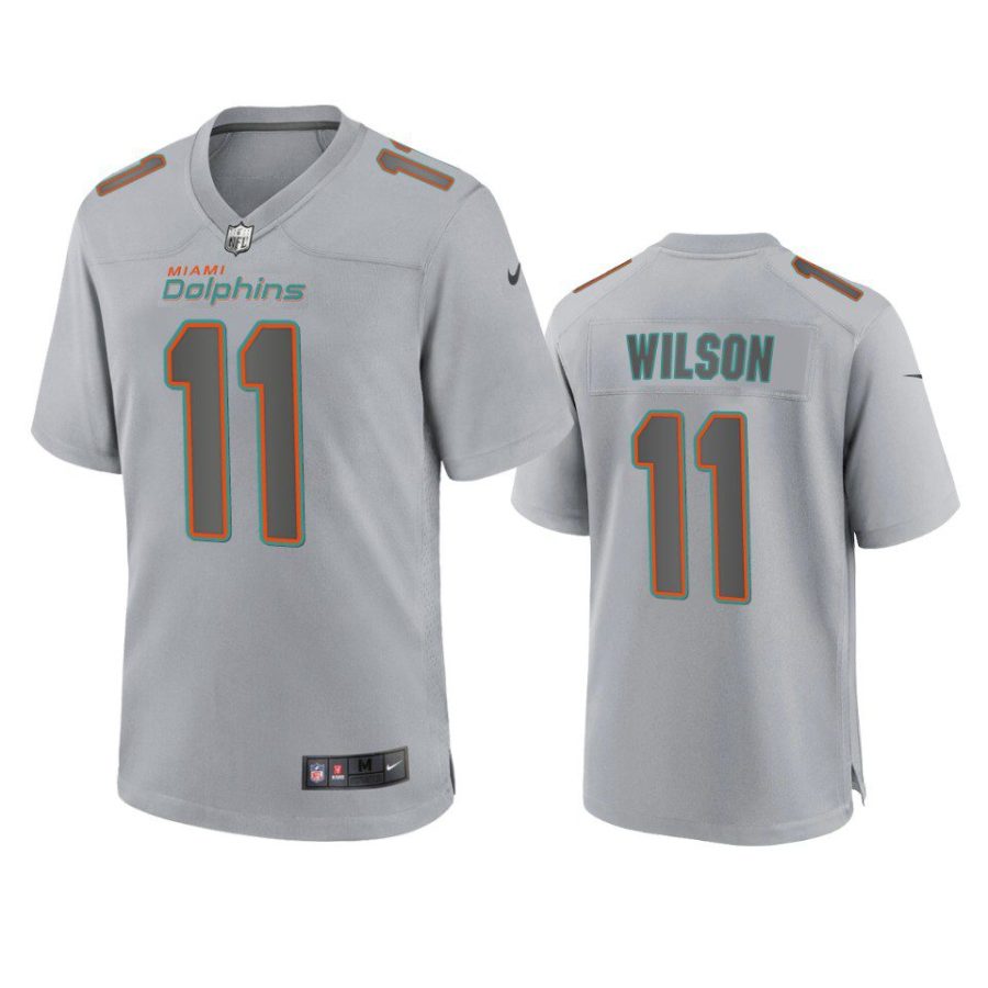 cedrick wilson dolphins gray atmosphere fashion game jersey