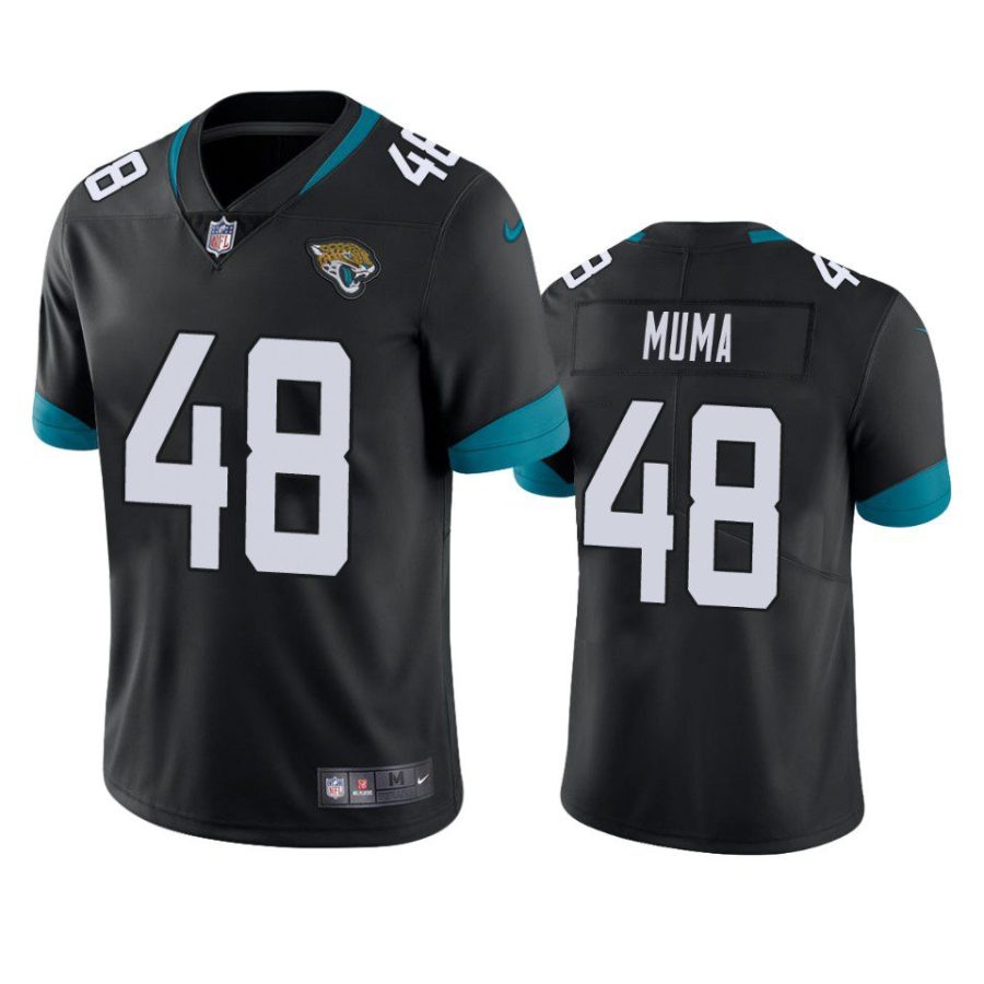 chad muma jaguars black vapor jersey