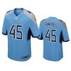 chance campbell titans game light blue jersey