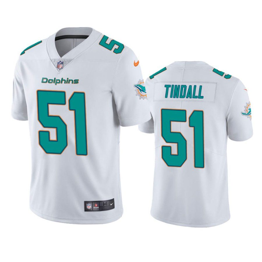 channing tindall dolphins vapor limited white jersey