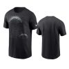 chargers black rflctv t shirt