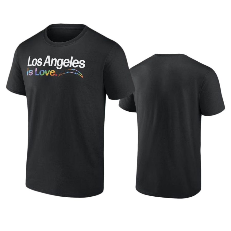 chargers city pride black t shirt