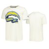 chargers cream sideline chrome t shirt