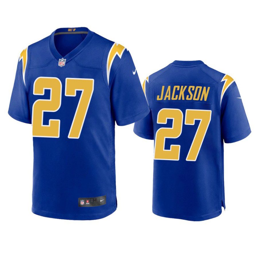 chargers j.c. jackson alternate game royal jersey