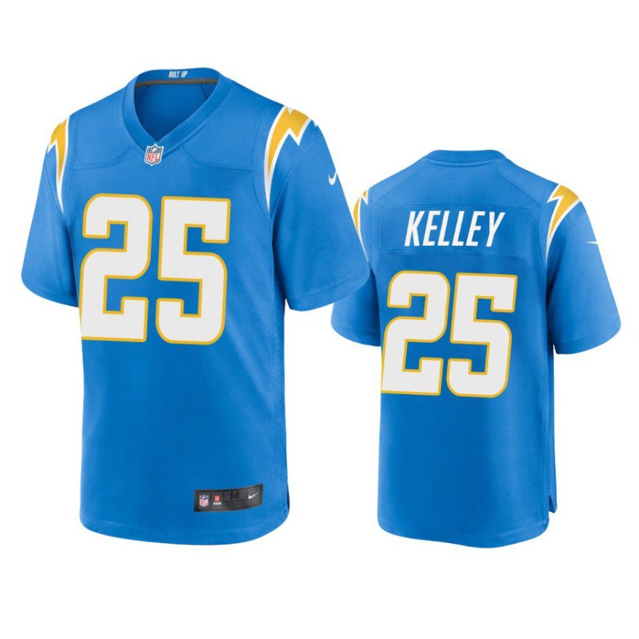 chargers joshua kelley game powder blue jersey