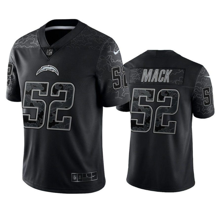 chargers khalil mack black vapor jersey