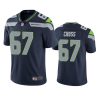 charles cross seahawks navy vapor limited jersey