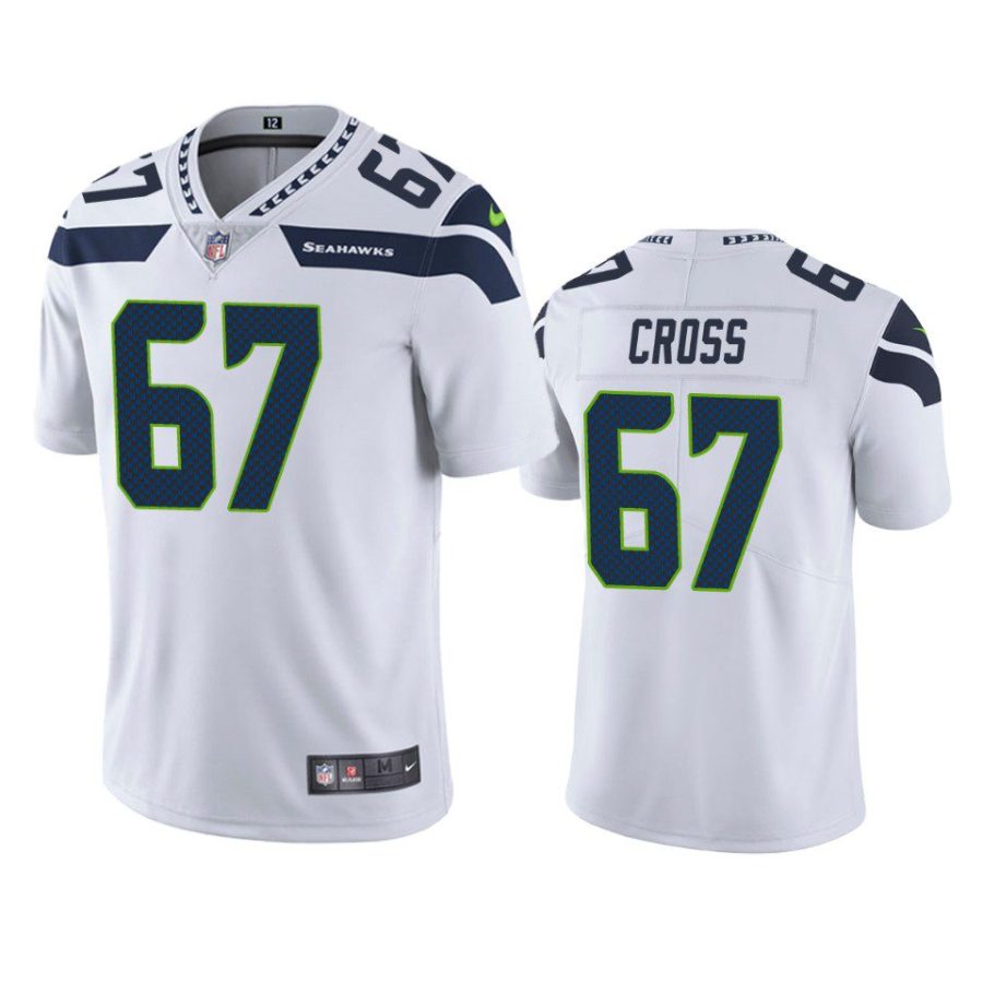 charles cross seahawks white vapor limited jersey