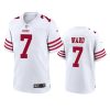 charvarius ward 49ers game white jersey