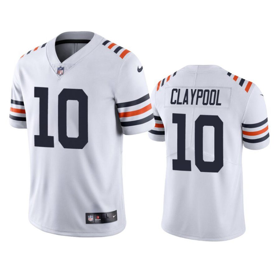 chase claypool bears classic limited white jersey