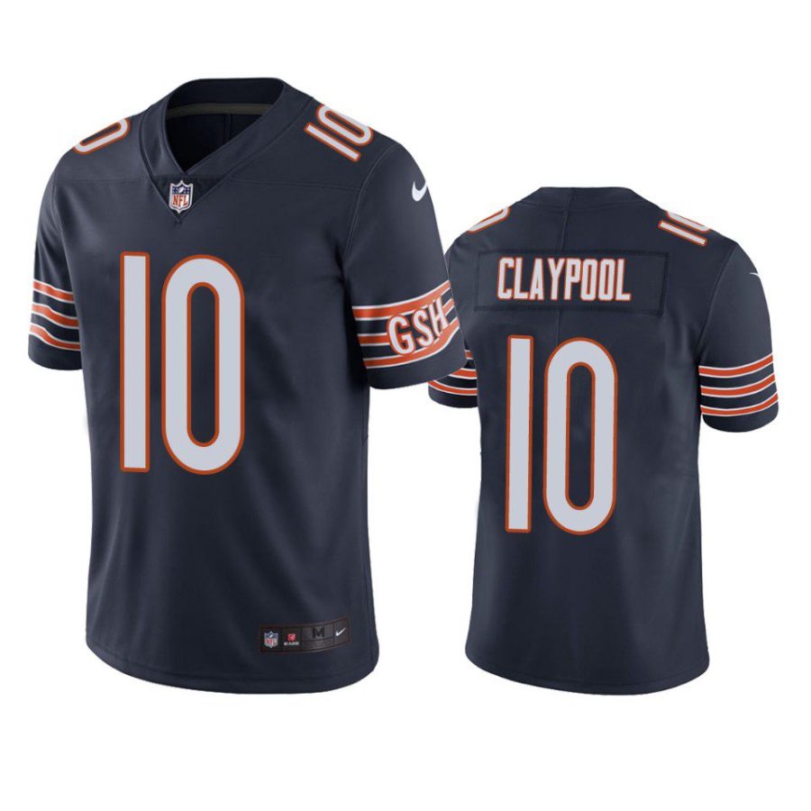 chase claypool bears navy vapor limited jersey