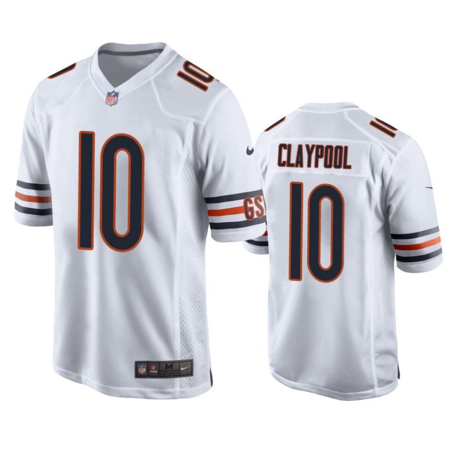 chase claypool bears white game jersey