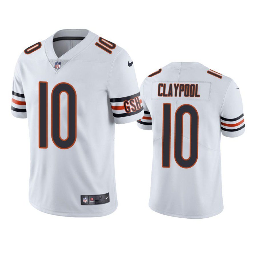 chase claypool bears white vapor limited jersey