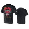 chiefs black staple throwback vintage wash t shirt