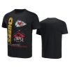 chiefs black staple world renowned t shirt