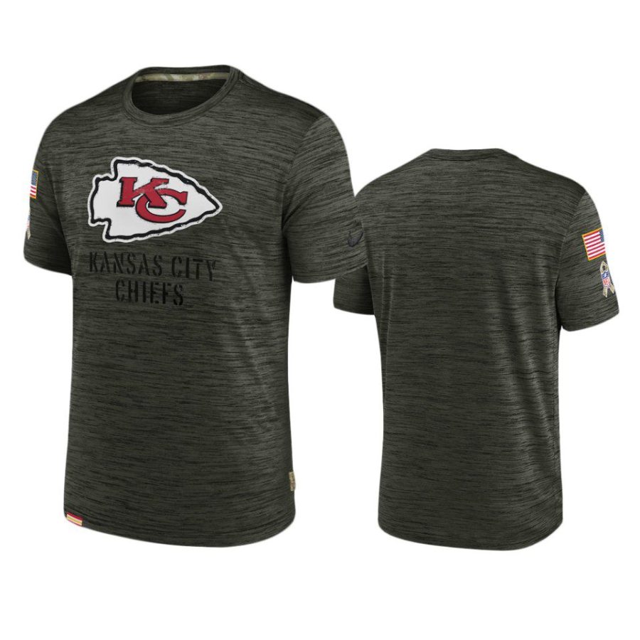 chiefs brown 2022 salute to service velocity team t shirt