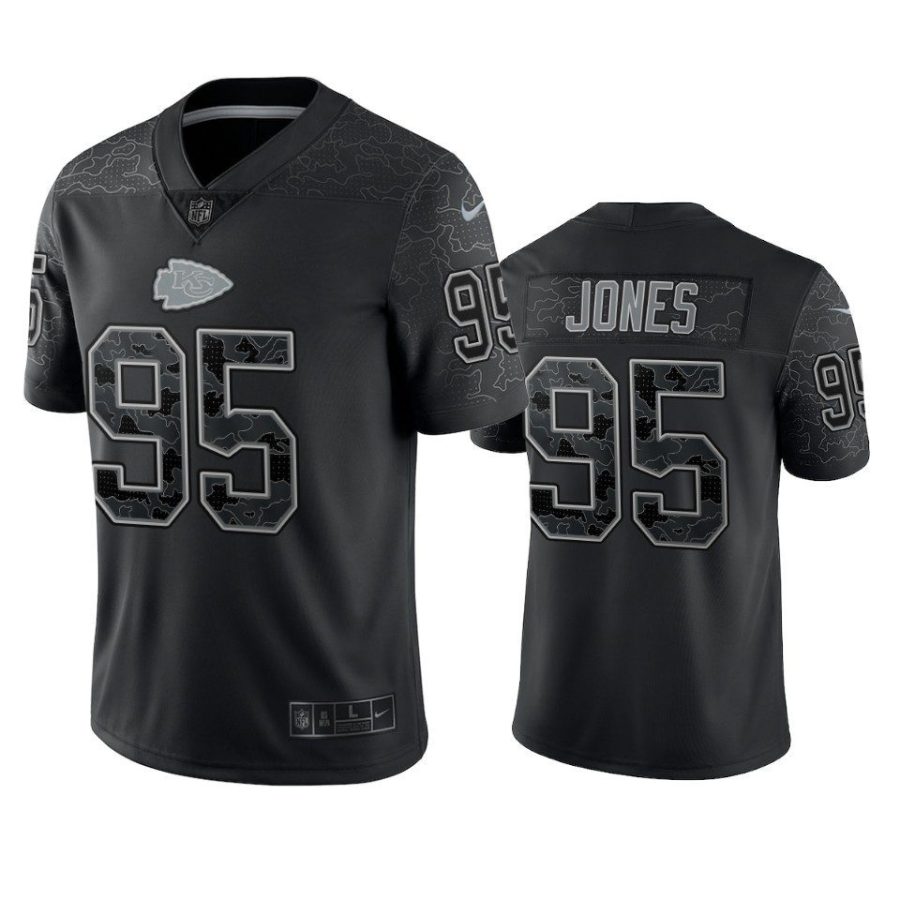 chiefs chris jones black vapor jersey